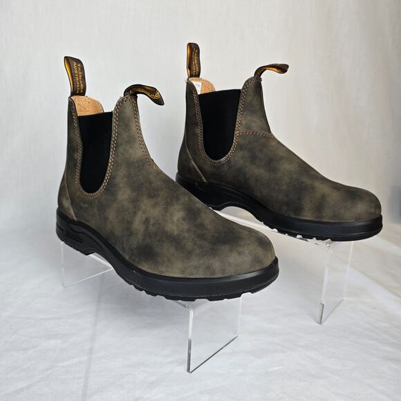 Blundstone All Terrain Elastic Sided Boot Women's 9 Men's 7 Rustic Brown NIB - Picture 15 of 15